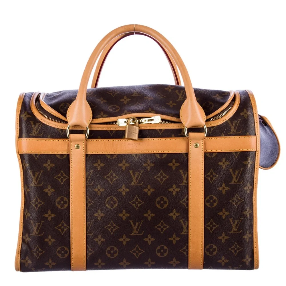 Louis Vuitton Monogram Sac Chien 40 Pet Carrier